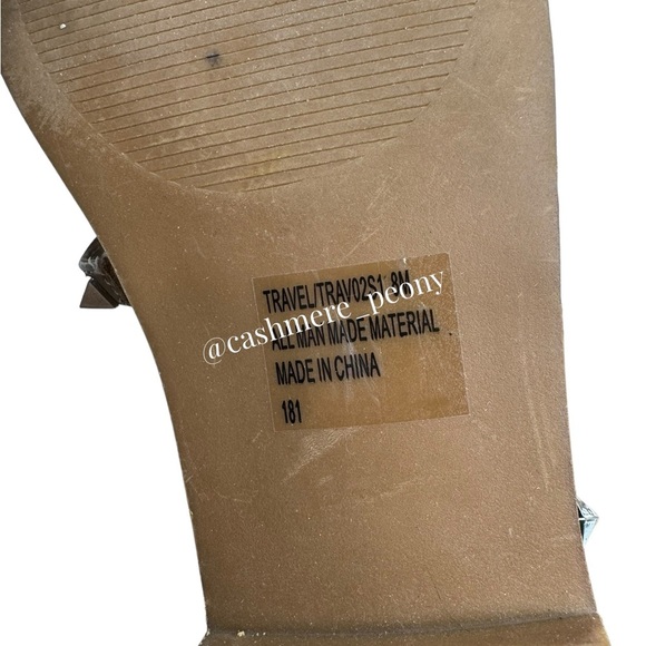 STEVE MADDEN Women's Travel Rock Stud Flat Sandals size 8 - Picture 9 of 12